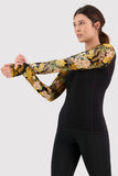 Womens Bella Tech LS Floral Camo/Black