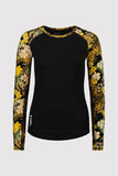 Womens Bella Tech LS Floral Camo/Black