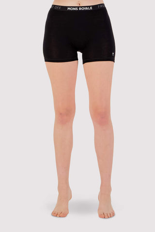 Hannah Hot Pants Logo Black