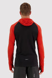 Mens Temple Tech Hood CAMO AND RETRO RED