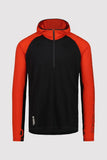 Mens Temple Tech Hood CAMO AND RETRO RED