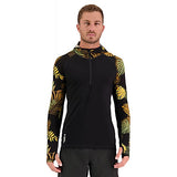 Mens Temple Tech Hood CAMO AND RETRO RED