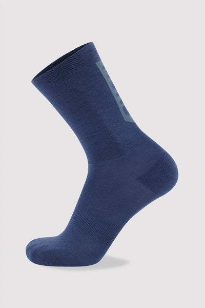 Atlas Crew Socks Dark Denim