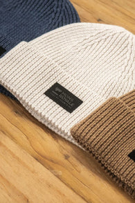 Unisex Fishermans Beanie Oatmeal