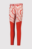 Womens Cascade Merino Flex 200 Legging  RED-CAMO COLORS