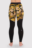 Womens Cascade Merino Flex 200 Legging  RED-CAMO COLORS
