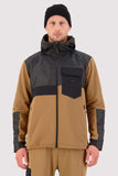 Mens Decade Tech Mid Hoody Toffee