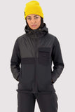 Womens Decade Tech Mid Hoody Black