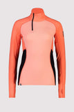 Womens Olympus 3.0 Half Zip Lock Up High Vis