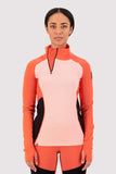 Womens Olympus 3.0 Half Zip Lock Up High Vis