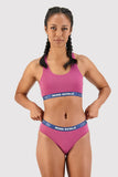 Sierra Sports Bra Logo Berry