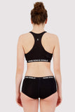 Sierra Sports Bra Logo Black