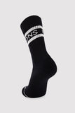 Signature Crew Socks Black/White