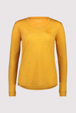 Zephyr Merino Cool LS Mtn Art Gold